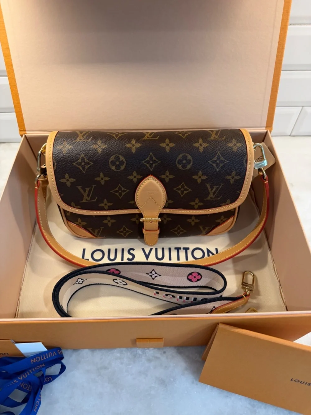 Louis Vuitton Diane NM Monogram Canvas Handbag | Brand New | Never Used |